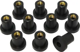 19-129 Harddrive Well Nuts Fits 1/4 Inch X 20 - 10 Pack