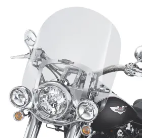 57141-05 Harley-davidson 45424 Oem 86-17 Heritage Softail Fat Boy Nostalgic Detachable Windshield