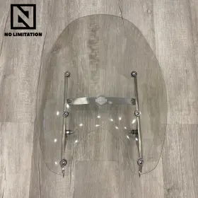 57229-06 Harley-davidson Oem Detachable Touring Bar Shield Windshield Street Rod Genuine