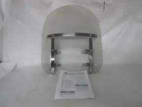 57340-08 Harley-davidson 08-17 Fxdf Dyna Fat Bob Quick Release Windshield 15 Inch
