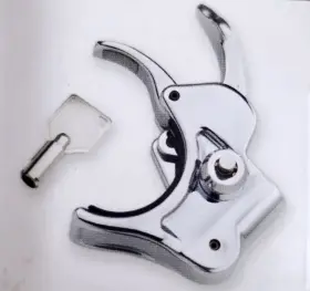 57400006 Harley-davidson 39mm Locking Windshield Clamp Chrome Xl Sportster Dyna