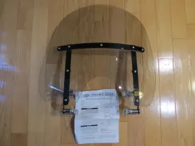 57400022 Harley-davidson Softail Blackline 16 Inch Quick Release Windshield Oem 2011-2013