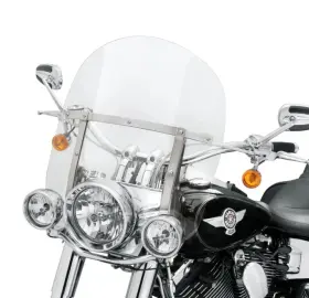 57400115 Harley-davidson Oem Clear 18 Inch King Windshield Wind Screen 00-17 Fl Softail