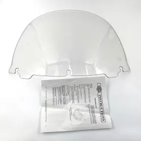 57400224 Harley-davidson Oem Clear 15 Inch Tall Batwing Fairing Windshield 14-23 Touring