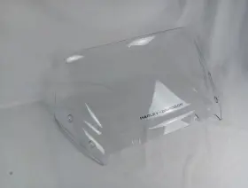 57400626 Harley-davidson Genuine 14 Wind Splitter 10 In Clear Windshield