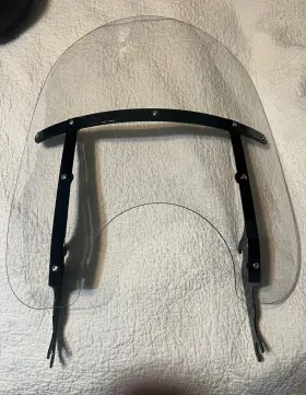 20in-clear Harley-davidson 57400631 Windshield Excellent Condition