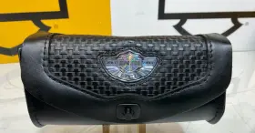 57706-03 Harley-davidson 46321 Oem Genuine 100th Anniversary Windshield Leather Tool Bag