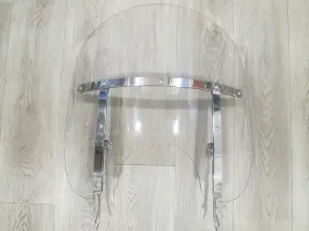 57734-00 Harley Davidson Softail Heritage Flstc Low Profile Lt. Smoke Windshield Oem
