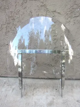 57767-00 Harley-davidson 94-24 Flhr Road King Models Detach Clear 16 Inch Windshield Mntng Hrdwr