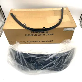 57957-98 Harley-davidson Oem Dark Smoke 5 In Wind Shield Splitter Screen 98-13 Road Glide
