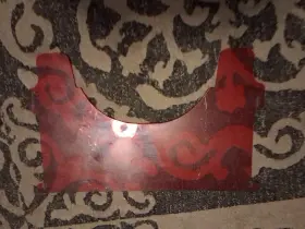 58027-60-red Harley Davidson 58027-60r 60-84 Panhead Shovelhead Ajustable Windshield Lower
