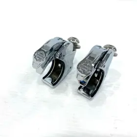 58174-04a Harley-davidson Lot Of 2 Oem Sportster Dyna 39mm Front Fork Quick Detach Windshield Clamp