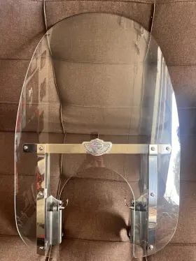 58773-02 Harley Davidson 100th Anniversary Detachable Compact Windshield - Softail Springer-new