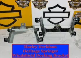 58907-96 Harley-davidson 47809 Oem Heritage Springer Windshield Bracket Docking Hardware Mount