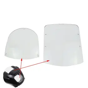Hdbubalus 666389714008 Motorcycle Abs Windshield Quarter Fairing Kit Fit For Sportster Xl 883 1200 1