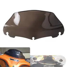 Hdbubalus 784237044241 Smoke Flare 9 Inch Windshield Windscreen For Harley Street Electra Glide Trike 14-23