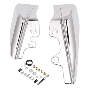 Hy-mp-346-ch Hiyoyo Chrome Mid-frame Air Deflector For Harley Davidson Touring Street Electra Gli