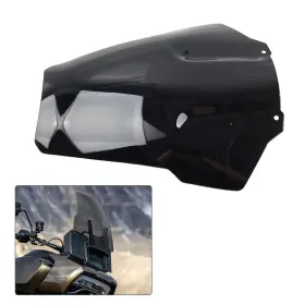 Pa1250 Hkseller-au 550741245555 Us 1pc Black Windshield Windscreen For Harley Pan America 1250 2021-2022