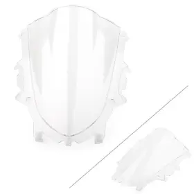 Hkseller-au 550756847683 Motor Windshield Windscreen Wind Deflector For Yamaha Yzf-r3 R3 2019-2023 Clear