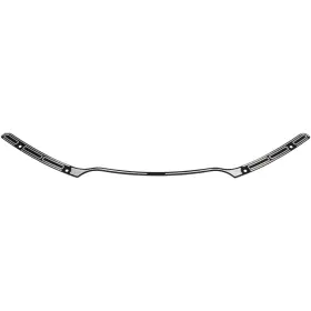 Hw157814 Hogworkz Black Slash Cut Billet Windshield Trim -