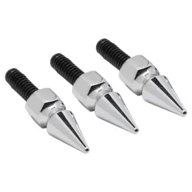 Hw157817 Hogworkz Chrome Spiked Windshield Bolts -