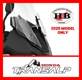 08r72-mlc-d30 Honda Oem Windscreen Deflectors For 2025 Xl750 Transalp