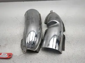 18317-mca-003 Honda 01-05 Goldwing 1800 Gl1800 Front Left And Right Exhaust Heat Shields Can