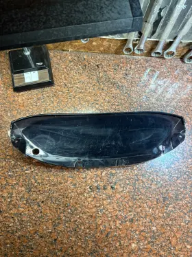 53207-kv7-670 Honda Oem 1985 Elite Ch 150 Smoked Windscreen Speedometer Visor