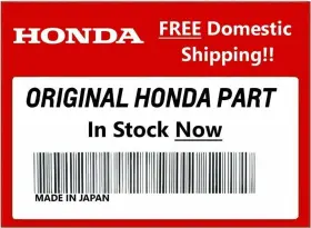 64126-mg9-870 Honda 1984-1987 Gl1200 Gold Wing L Wind Screen Rubber Patch Oem