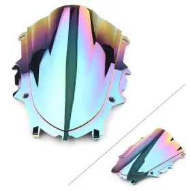 Hotsalecenter 163892222544 1x Windshield Windscreen Deflector For Yamaha Yzf-r3 R3 2019-2023 Deep-iridium