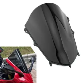 Hukyu 550735358384 Motorcycle Windscreen Windshield Wind Deflector For Kove Moto 400rr 2023-2024