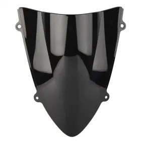 Hukyu 550742656459 Windscreen Windshield For Kawasaki Ninja 250r Ex250 2008-12 Double Bubble Black