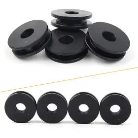 Hukyu 612012668774 4pcs Detachable Windshield Bushing Grommets For Harley Flhr Road King 1994-14