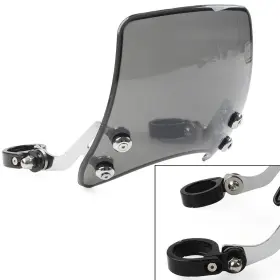 Hukyu 890000406984 Front Headlight Windshield Wind Deflector Windscreen Abs For Harley 48 883 1200