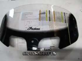 2881124-01 Indian Motorcycles Genuine Polycarbonate Super Low Windscreen Oem