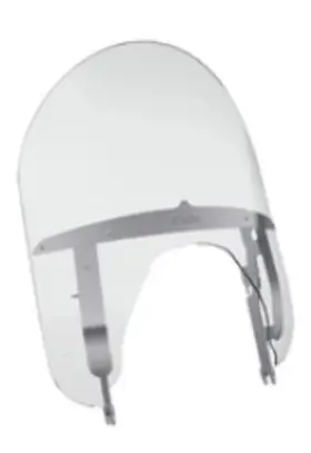 2882221 Indian 14 Inch Quick Release Flare Windshield Clear Polycarbonate
