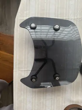 2884689 Indian Scout Bobber Sixty Windshield Wind Deflector Black 2016-2023 Oem Genuine