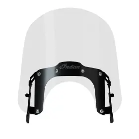 2890110-01 Indian Motorcycle Clear 17.8 Inch Q/release Flared Low Windshield 2022-2024 Chief