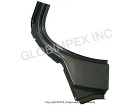 1684000180 Jp Group Dansk For Porsche 1965-1989 Windshield Frame Corner Section Fr. Right Lower Pass. Side