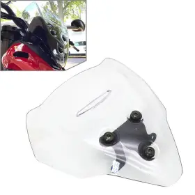 V4sp Kabusikikaisya-kawausa 550746475148 Motor Windshield Windscreen For Ducati Streetfighter V4 V4s 2020-2023 Clear