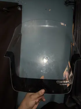 Kawasaki 186677217907 1988 Concours 1000 Zg1000 Oem Windscreen Windshield Wind Screen Shield