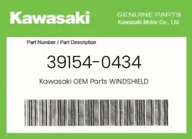 39154-0434 Kawasaki Genuine Windshield -