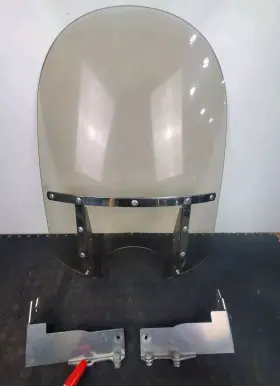 Mem3110 Kawasaki Memphis Shades Vulcan Vn1500 Clear Windshield Windscreen