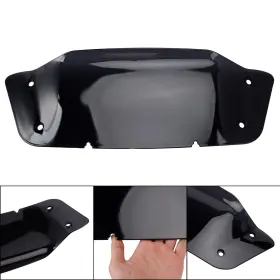 Win-182-blk Kingdarn 7 Inch Windshield Windscreen Fit For Touring Street Glide Flhx Flhxse 2023-2024
