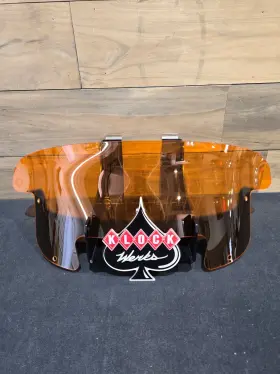 Klock Werks 2312-1211 Used 8 Inch Orange Flare Ft20-ft26 Indian Challenger / Pursuit
