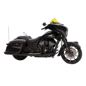 2312-1247 Klock Werks Kolor Flare Ice Windshield 10 Inch Yellow Indian 2014-2024 Chieftain