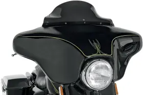 Kw05-01-0200 Klock Werks Kww-01-0200 6.5 Inch Flare Windshield - Black