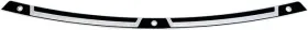Kw05-01-0361 Klock Werks Flare Series Windshield Trim Flw
