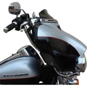 Kw05-01-0404 Klock Werks Kww-01-0404 Black 4 Inch Flare Windshield For Harley Batwing 14-23