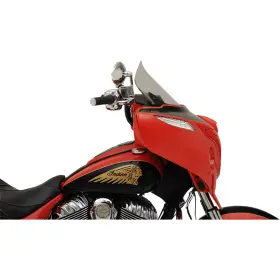 Kw05-01-0497-c Klock Werks Flare Windshield - Short Clear For Indian